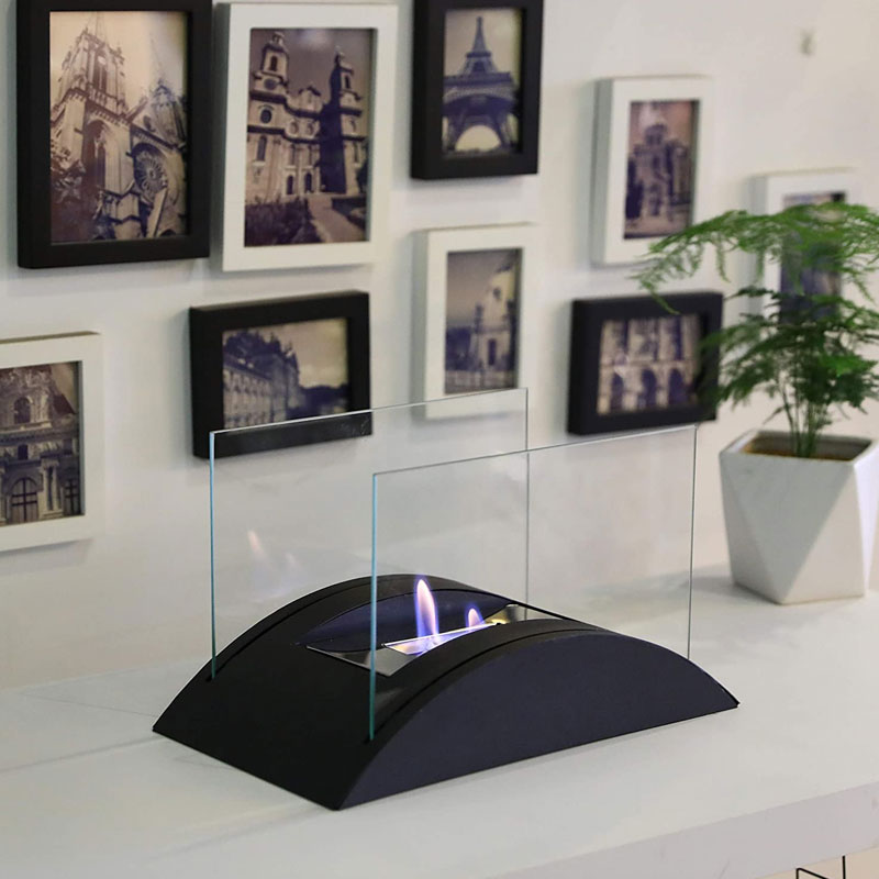 13.5" Rectangular Tabletop Fireplace