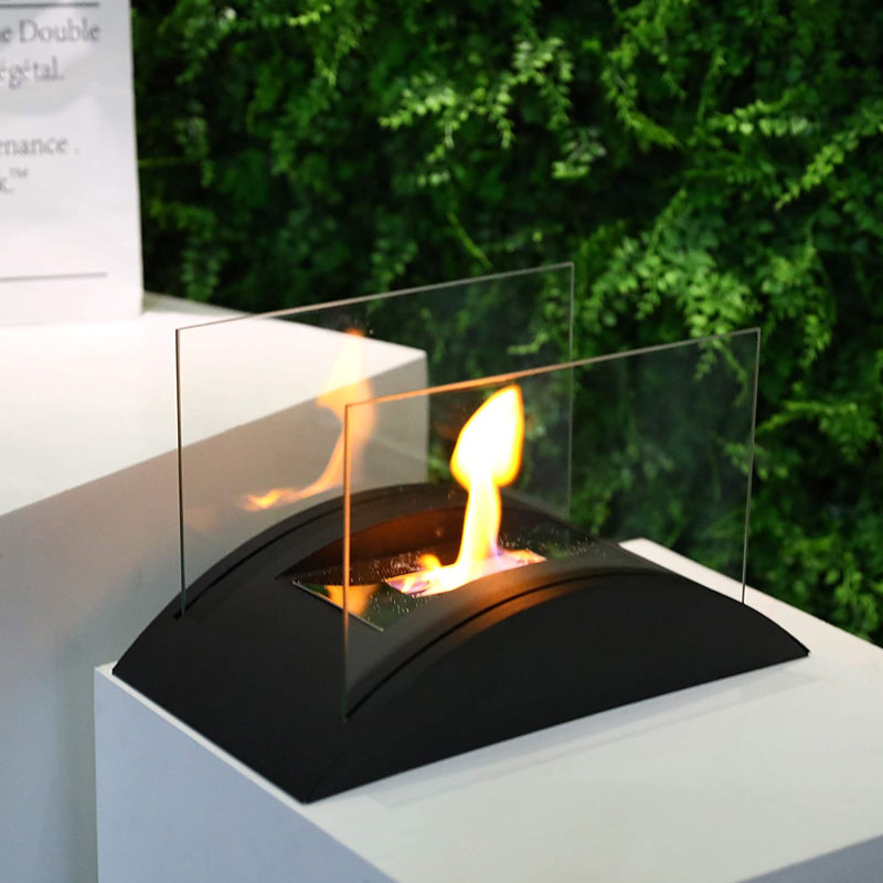 13.5" Rectangular Tabletop Fireplace