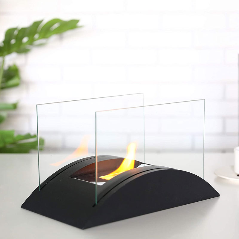 13.5" Rectangular Tabletop Fireplace