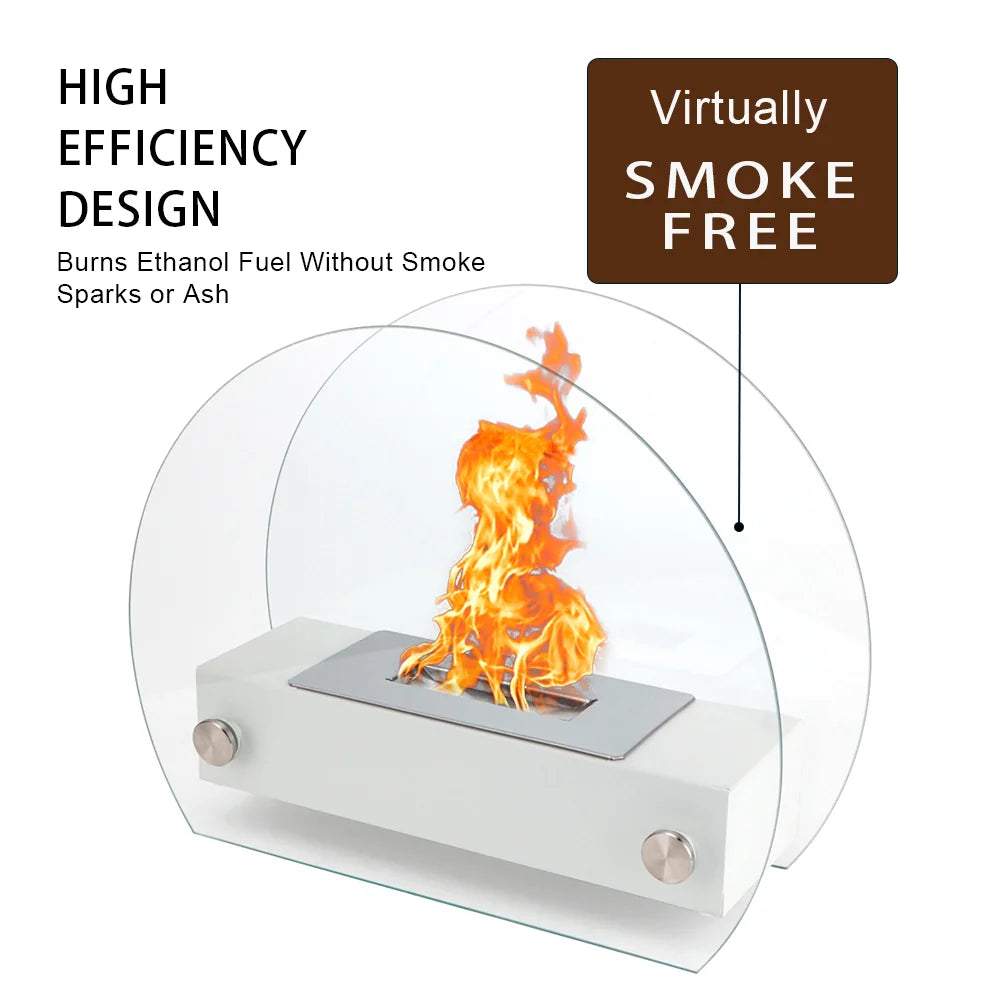 13.5" Portable Tabletop Fireplace