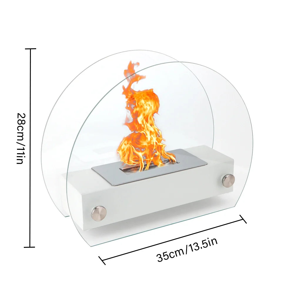 13.5" Portable Tabletop Fireplace