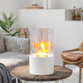 11.4" Round Portable Tabletop Fireplace